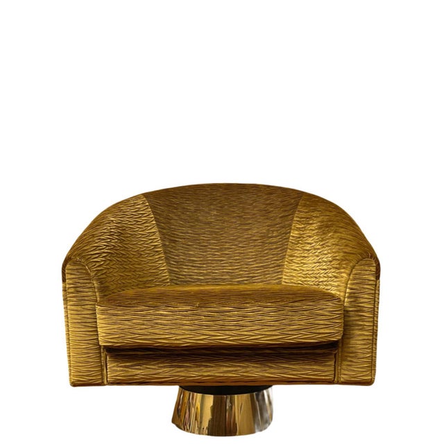 2000 - 2009 Vintage Swivel Chairs by Jean-Rémy Couradette, France, 2000, Set of 2 For Sale - Image 5 of 8