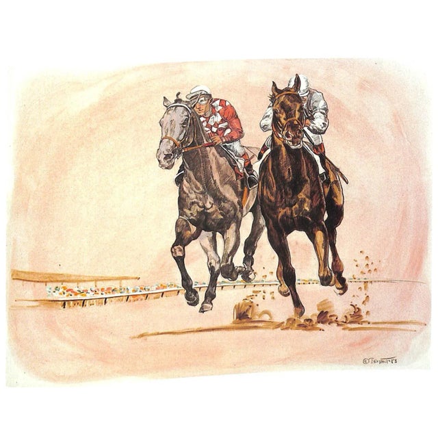 Paper "Portraits in Roses: 109 Years of Kentucky Derby Winners" 1984 Bryant, Beverley and Williams, Jean For Sale - Image 7 of 11