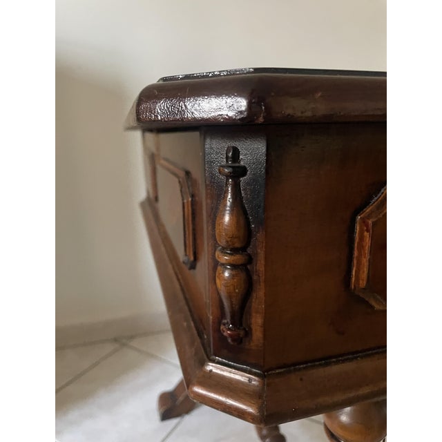 Brown Chess Table, France, 1950s For Sale - Image 8 of 16