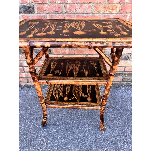 English 19th Century Decoupaged Table For Sale - Image 3 of 7