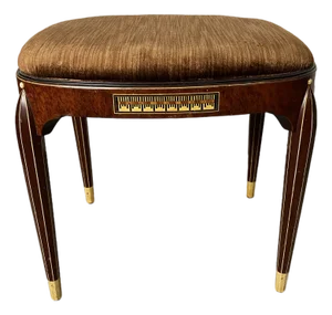 Vintage Art Deco Vanity Stool by Company of Master Craftsmen W. & J. Sloane