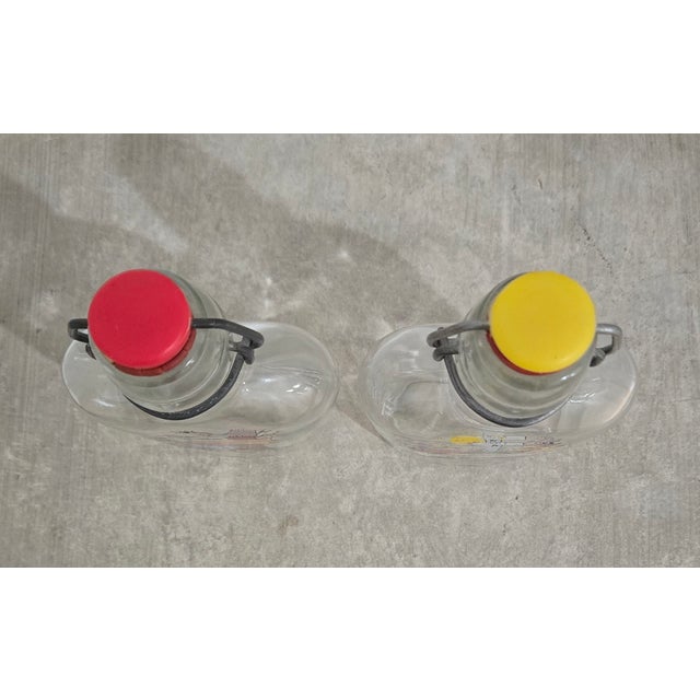 Vintage German Cartoon Swing‑Top Liquor Bottles – Pair For Sale In Dallas - Image 6 of 7