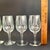 1950s Vintage Etched MWR Monogram Stemmed Glasses - Set of 4 For Sale - Image 5 of 5