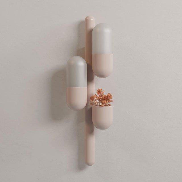 Not Yet Made - Made To Order Cactus Wall Lamp by Creativemary For Sale - Image 5 of 8