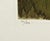 Roger Hebbelinck "Retour Du Troupeau" Hand Signed Vintage Aquatint Etching 1950 For Sale In Denver - Image 6 of 9