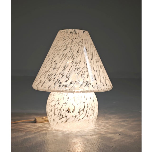 Marbled Murano Glass Table Lamp, 1970s For Sale - Image 10 of 10