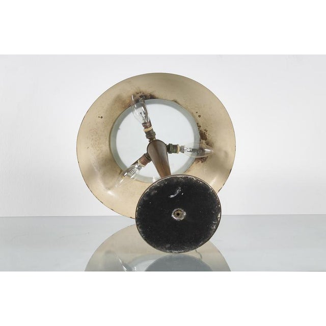 Adjustable Brass and Glass Mod. 143 Table Lamp by O. Torlasco for Lumi, 1950s For Sale - Image 9 of 12