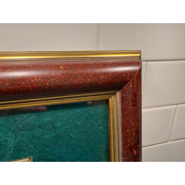 Bald Equestrian Riders! Pair of Vintage R. B. Davis Framed Fox Hunt Prints – Gold‑Edged Mats - Ralph Lauren Style, Traditional & English Country For Sale - Image 11 of 12