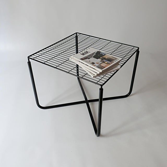 Black Coffee Table by Niels Gammelgaard Jarpen for Ikea, 1983 For Sale - Image 8 of 12