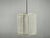 Vintage Pendant Lights in Chrome and Textured Glass from Napako, 1970s, Set of 2 For Sale - Image 3 of 15
