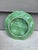 Vallauris Mid-Century Majolica Green Oyster Plate Vallauris For Sale - Image 4 of 4
