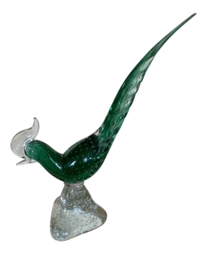 1960s Murano Glass Pheasant