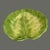 Late 20th Century Vintage San Marco Italy Set of Four Cabbage Leaf Majolica Plates For Sale - Image 5 of 9