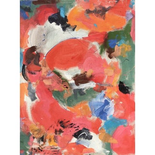 Abstract Painting, ‘Mango Tangerine’ by Sean Kratzert