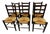 Vintage Chairs in Solid Wood, 1960, Set of 6 For Sale