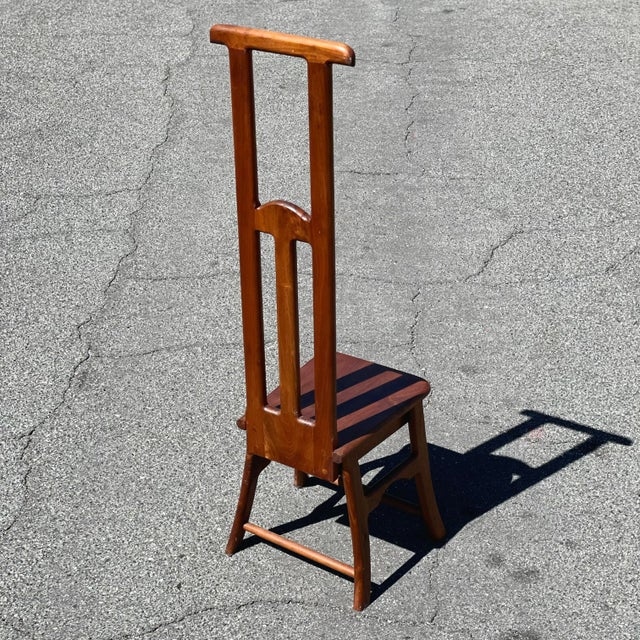 1960s 1960s Studio Crafted Solid Teak Child’s Chair For Sale - Image 5 of 9