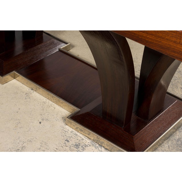 1930s Parisan Art Deco Rosewood Dining Table For Sale - Image 16 of 18