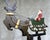 Vintage Folk Art Santa Sleigh Balancing Toy, 1950s For Sale - Image 10 of 16