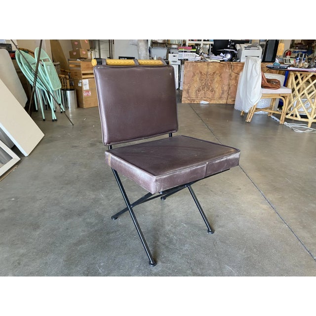 Cleo Baldon Mid Century "Directors Chair" Chairs in the Style of Cleo Baldon - Set of 5 For Sale - Image 4 of 13