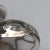 Antique Art Nouveau Glass Bottle with Sterling Silver Overlay, USA, 1900s For Sale - Image 4 of 11