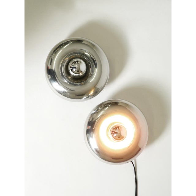 Space Age Pox Wall Lamps by Ingo Maurer, 1960s, Set of 2 For Sale - Image 12 of 18
