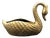 Mid-Century Brass Swan Bowl from Unbekannt, 1950s For Sale