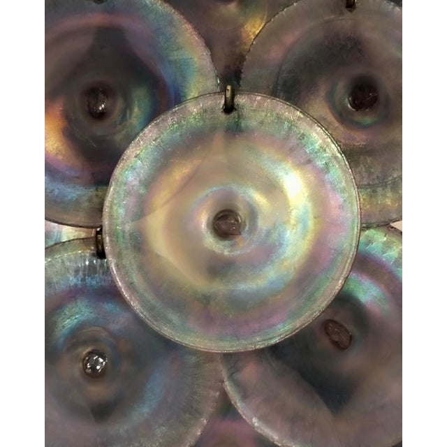 Iridescent Murano Glass Wall Lamp from Mazzega, 1970s For Sale - Image 6 of 11