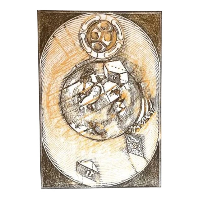 Max Ernst Original Lithograph 1970 Frontispiece For Sale