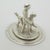 Metal Vintage Dutch Genuine Silver 835 Man with Dog Miniature Figurine, Netherlands, 1978 For Sale - Image 7 of 11