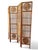 Mid-Century Modern Vintage Woven Rattan Sunburst Four-Panel Room Divider Screen For Sale - Image 3 of 11