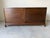 Vintage Renzo Rutili-Style Asian Inspired Walnut Sideboard With Hand-Painted Floral Doors For Sale - Image 10 of 12