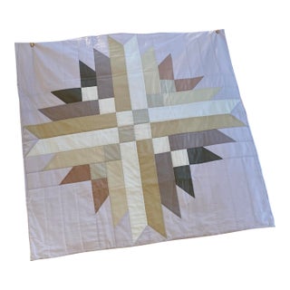 Modern Quilt or Wall Hanging Country Cottage Colors For Sale