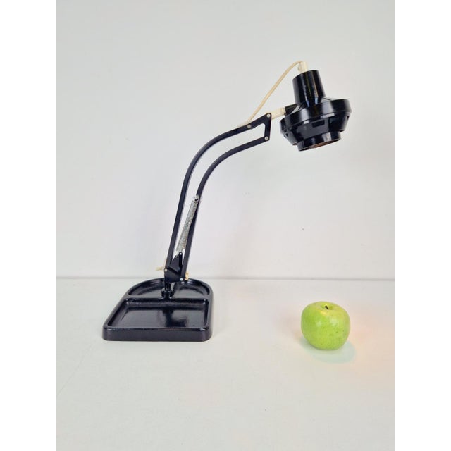 1960s Mid-Century Articulated Architect Desk Lamp Type 3842 from Ledu, Sweden, 1960s For Sale - Image 5 of 8