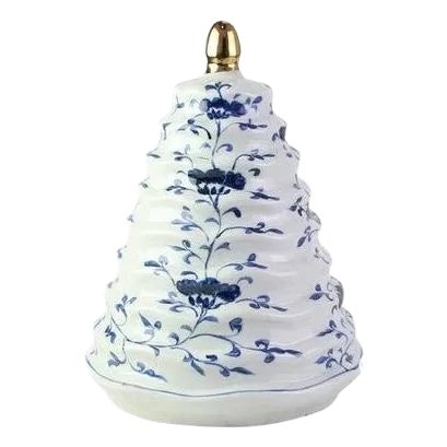 Floral Porcelain Tree, 11" For Sale