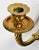 Elegant pair of Louis XVI style polished brass sconces