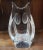 Vintage 1970's French Daum Crystal Owl Sculpture For Sale - Image 4 of 7