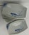 Japanese Vintage Gump Japanese Arita Porcelain Set of 10 Koi Image Sushi/Appetizer Plates For Sale - Image 3 of 5