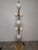 Brass Floor Lamp with Oval Glasses For Sale - Image 9 of 14