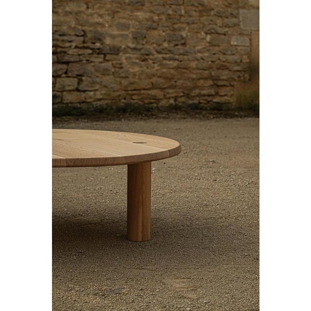 Nahele Varnished Oak Nesting Tables by La Lune, Set of 2 For Sale - Image 18 of 18
