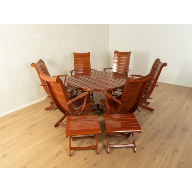 Garden Furniture Set by Triconfort, 1980s, Set of 9 For Sale - Image 17 of 17