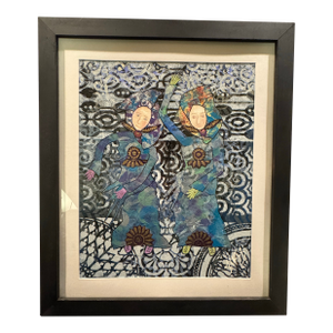 Jude Kirby Original Mixed Media Art