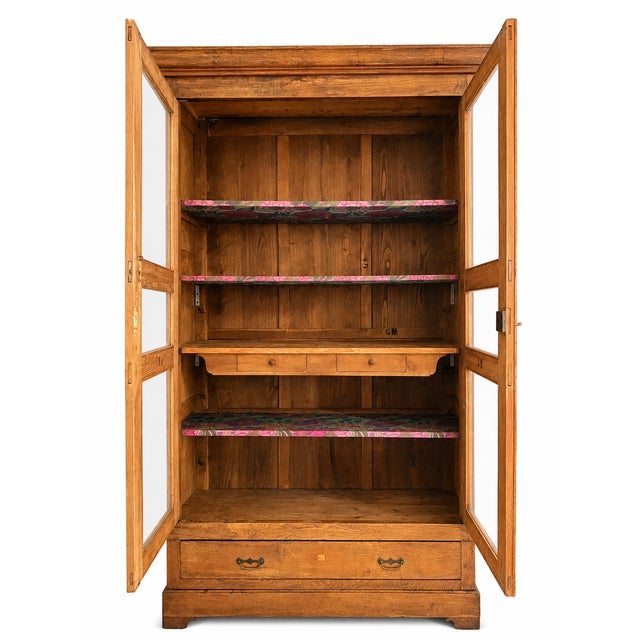 Large Oak Notary's Bookcase, France, 1880s For Sale - Image 3 of 10