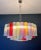 Large Murano Glass Chandelier with 101 Multicolored Tube Glasses, 1990s For Sale - Image 11 of 16