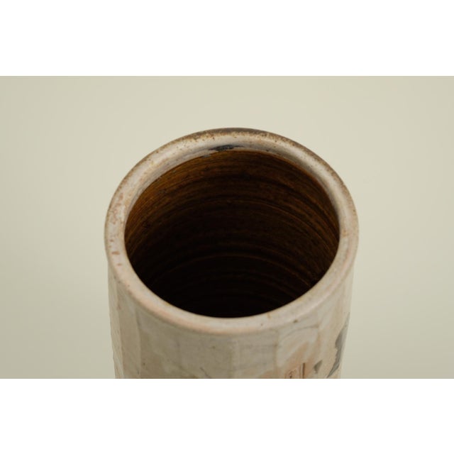 Danish Ceramic Studio Vase, 1960s For Sale - Image 4 of 12