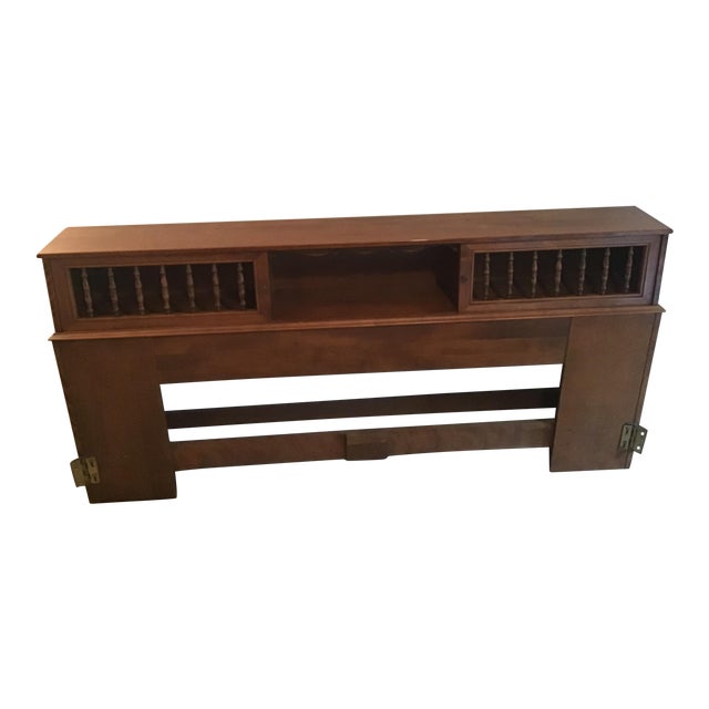 Ethan Allen King Size Bookcase Headboard Chairish