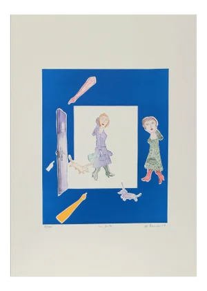 Mireille Kramer, La Puite, Etching