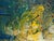Surrealism You Are Not Alone Anymore by Andreas Claussen | Oil on canvas Astronaut holding a woman on a flamingo. For Sale - Image 3 of 5