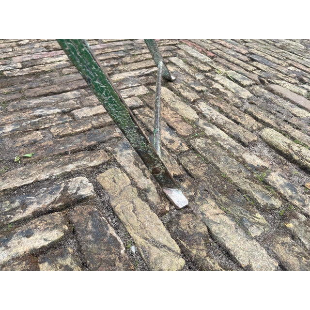 Small French Bistro Folding Table, 1920s For Sale - Image 15 of 17