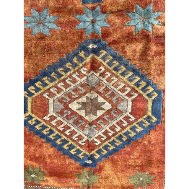 1970s Vintage Turkish Kars Rug, 1970s For Sale - Image 5 of 18