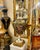French French Blue & White Porcelain Vase – Romantic Scene With Gold-Gilt Bronze Mounts For Sale - Image 3 of 3